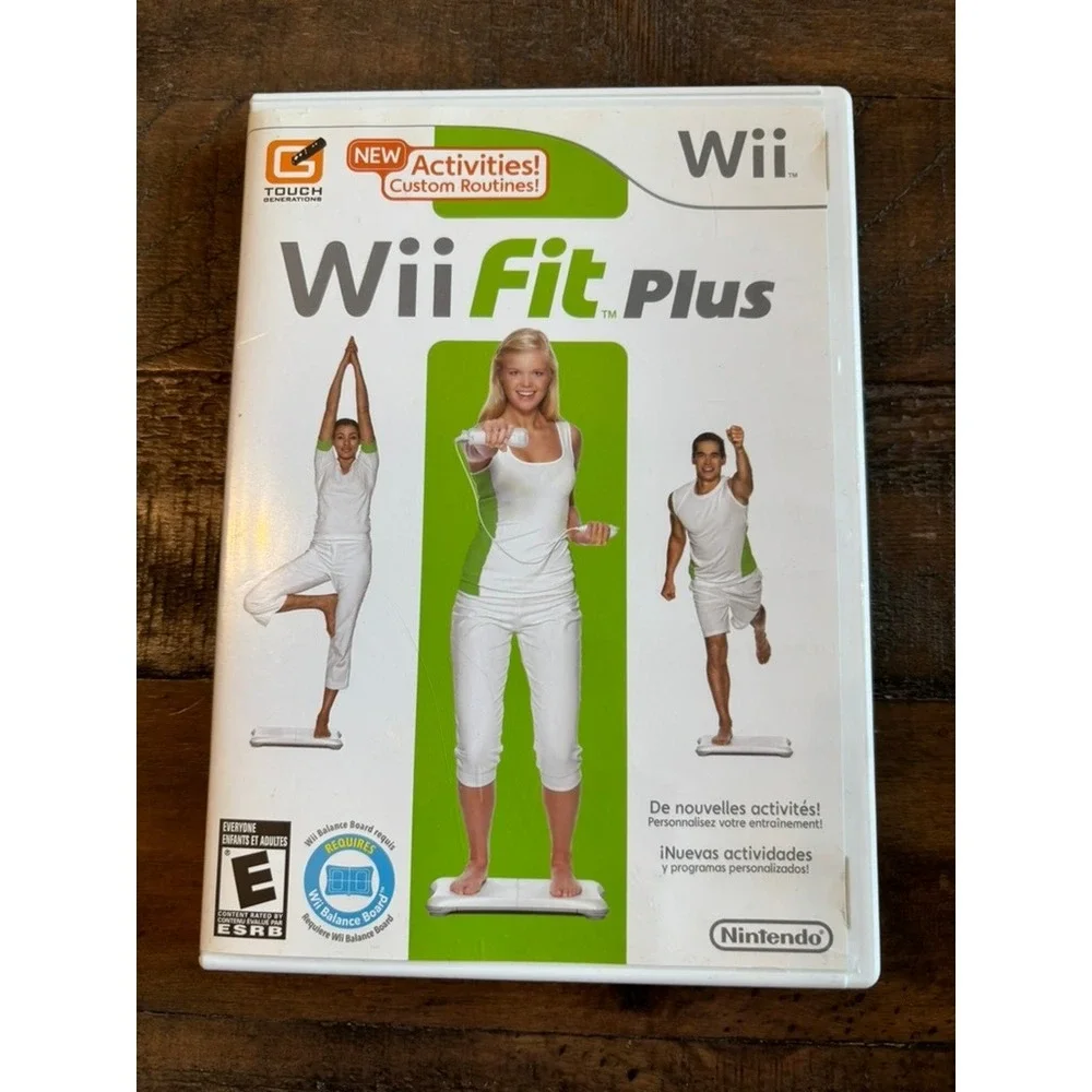 Nintendo Wii Fit Plus Video Game Fitness